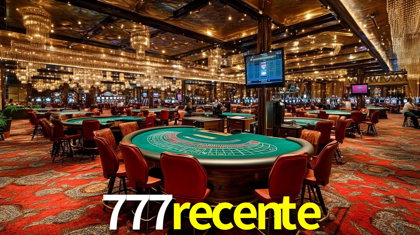 777recente - Plataforma A Nova Era das Apostas - 777recente.com